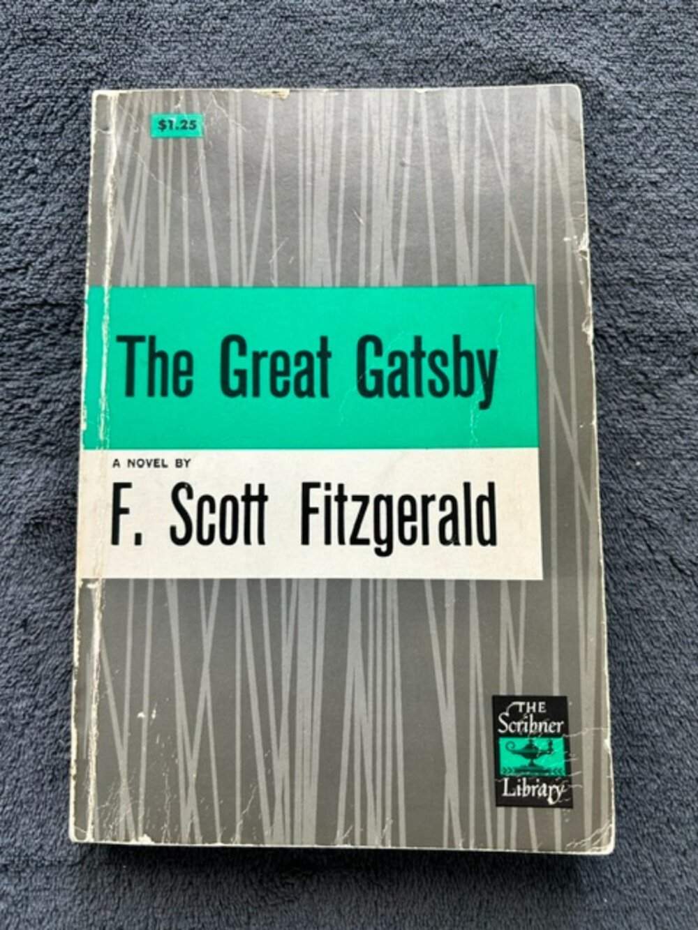 The Great Gatsby Trade Paperback F Scott Fitzgerald Vintage Scribner 1953